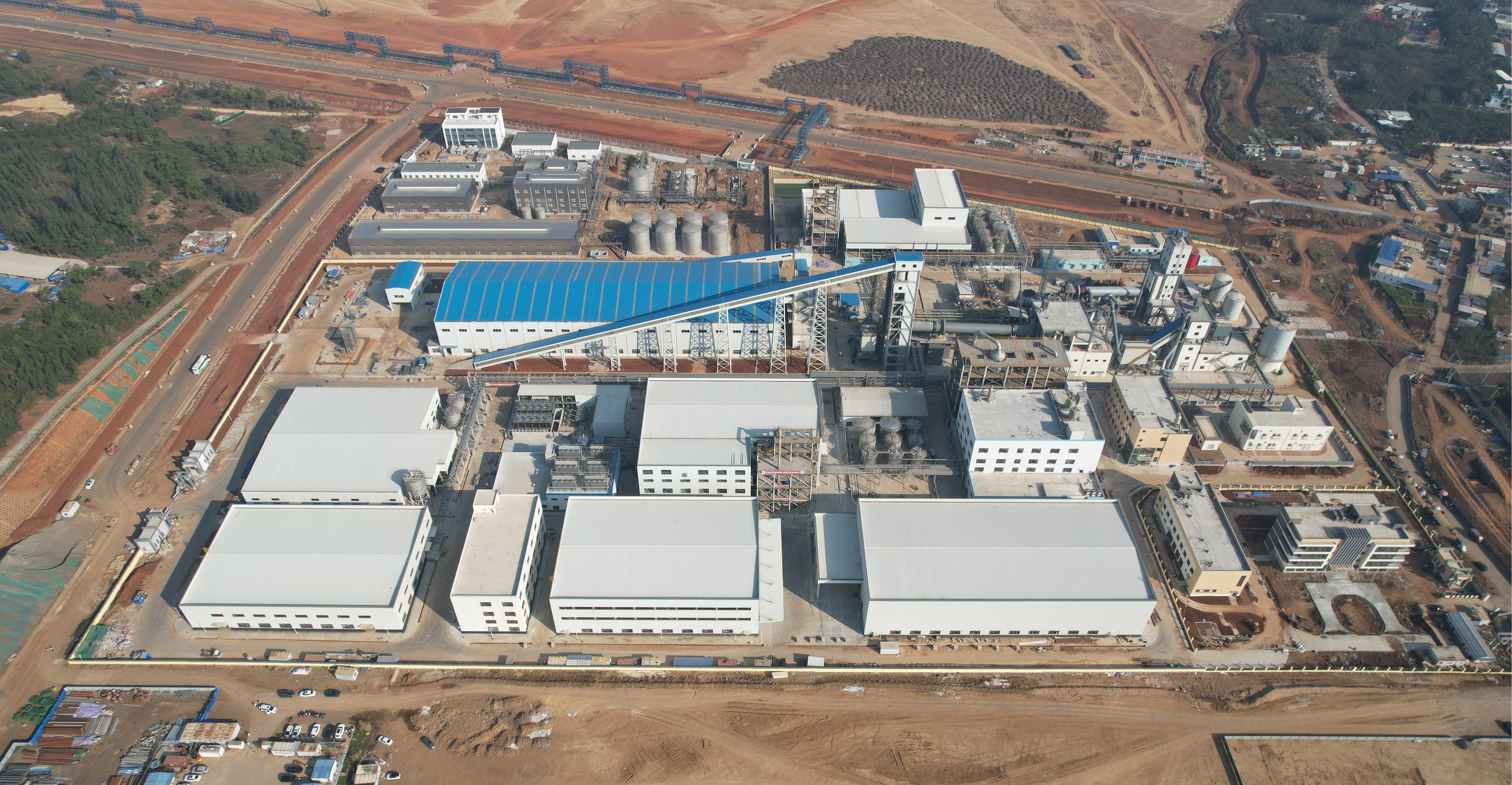 氢氧化锂项目冶金段投料试车成功