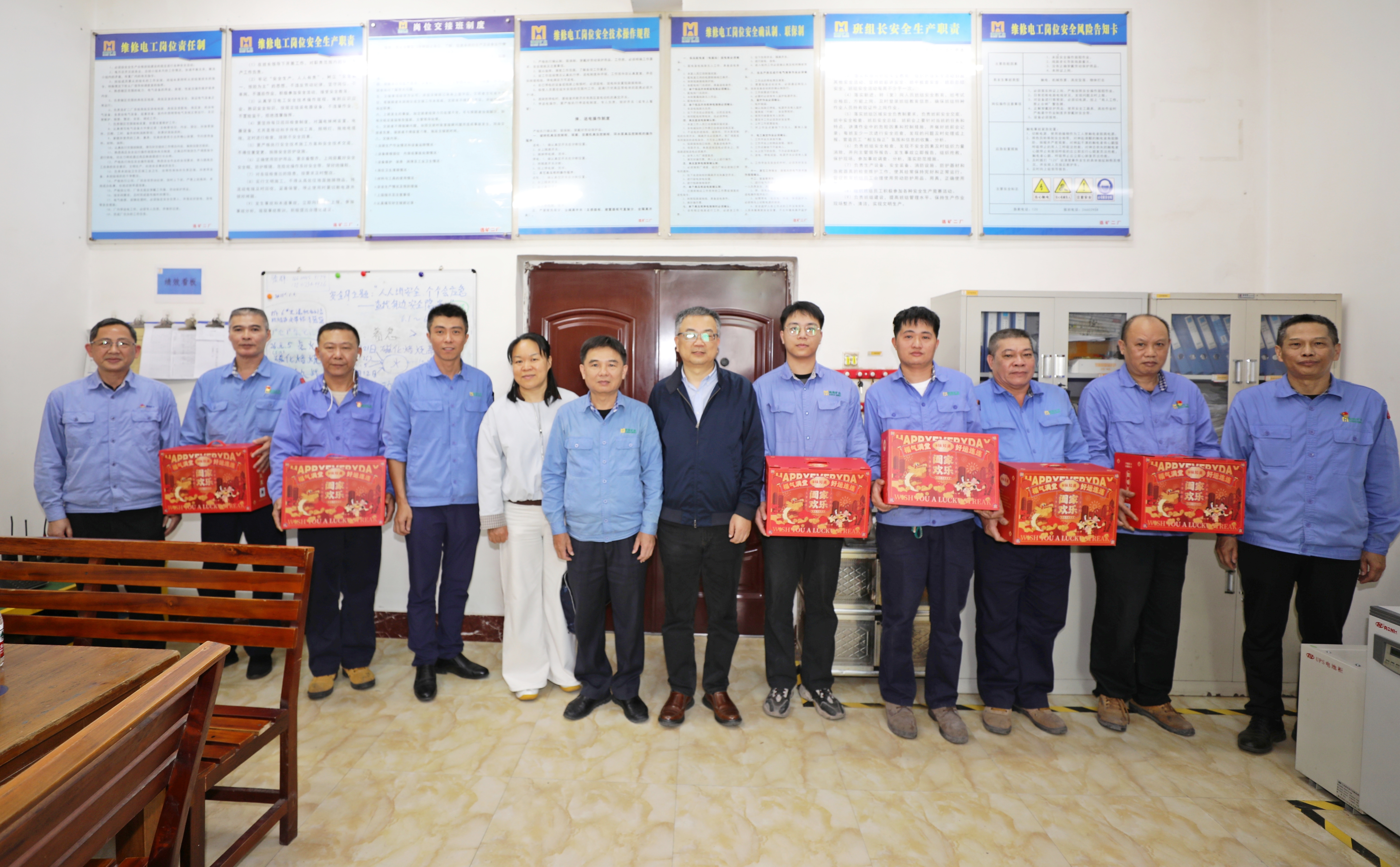 海南省科卫邮电能源医药工会到XPJ官网慰问